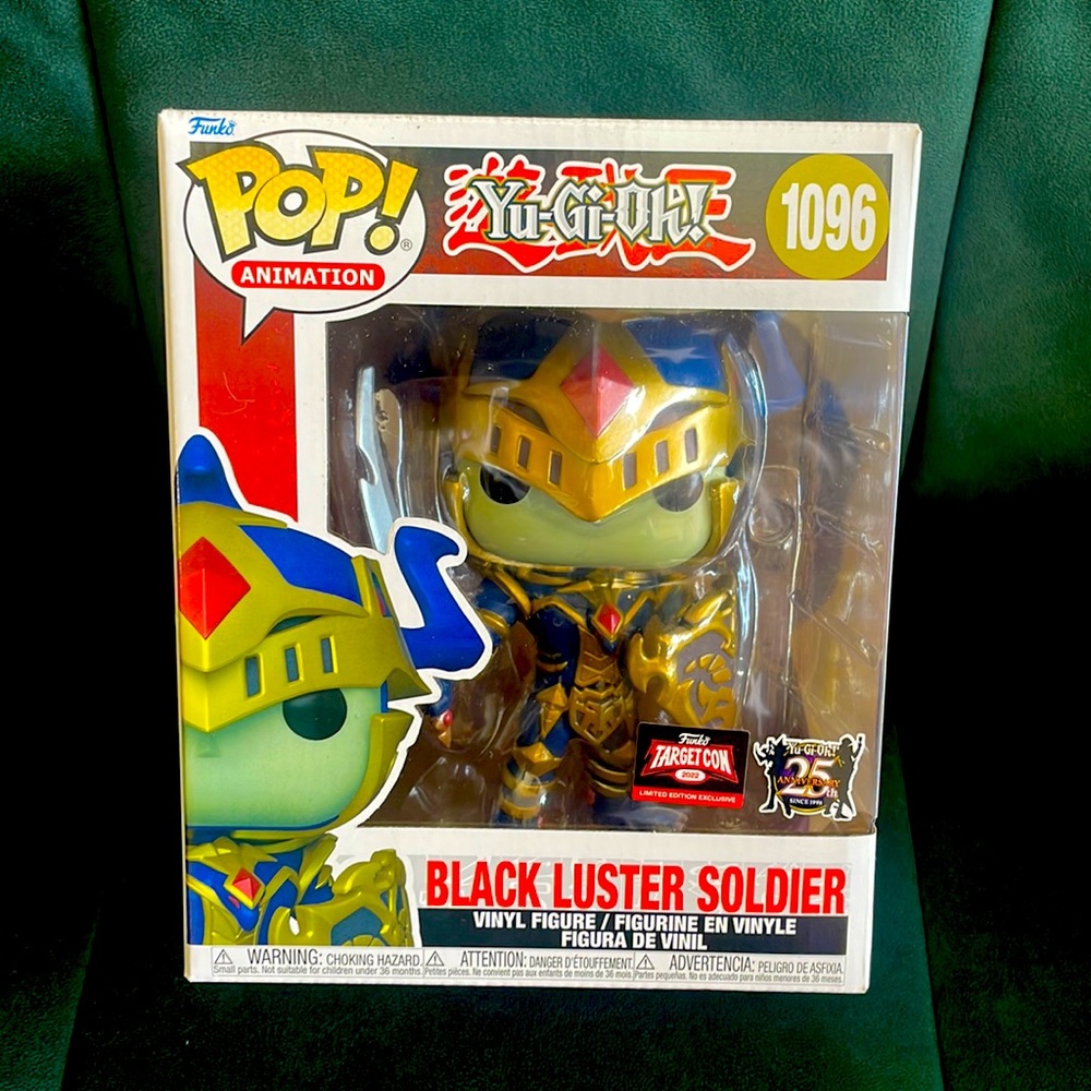 Yu Gi Oh! Black Luster Funko Pop #1096 TargetCon Exclusive  25th anniversary